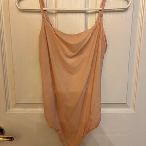 Peach Sparkle Bodysuit